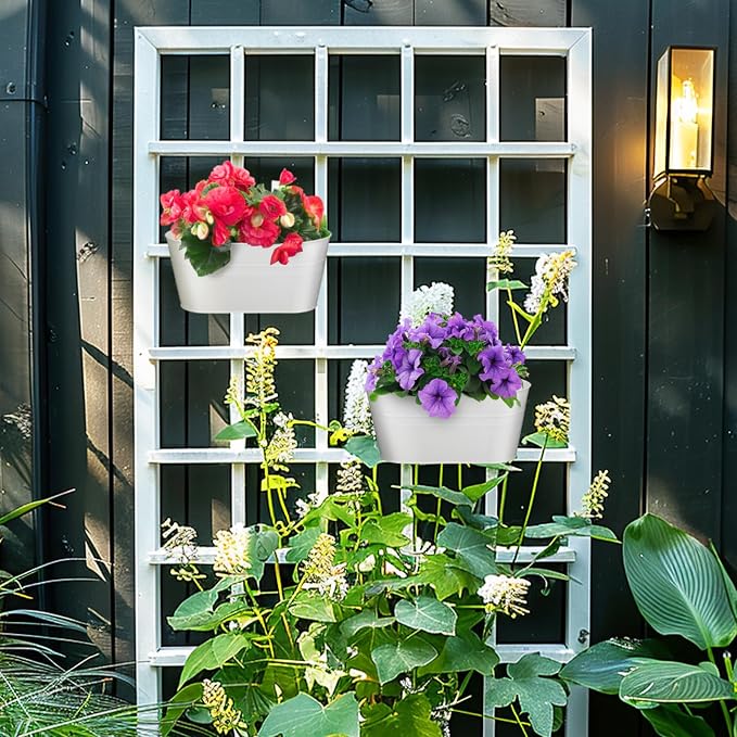 MADHOLLY Railing Planter with Drainage Holes - Image 4