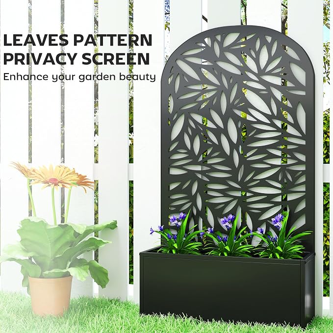 Outsunny Metal Raised Garden Bed - Image 5