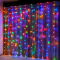 Dazzle Bright 300 LED Curtain String Lights, Christmas Fairy Lights by DazzleBright