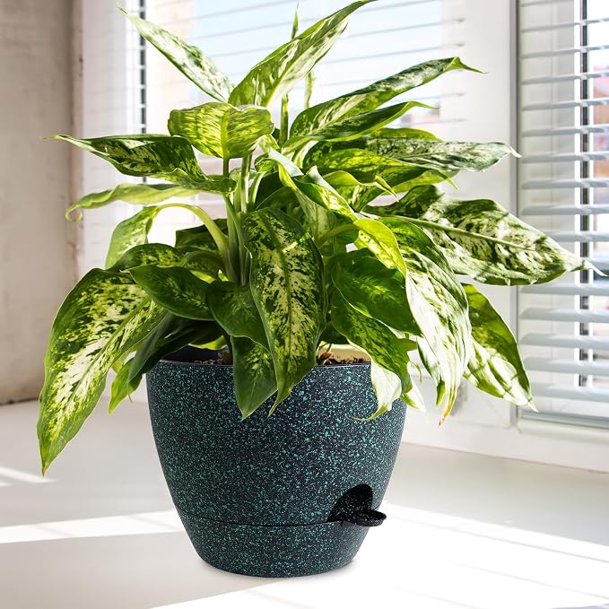 12/10/9 inch Large Self Watering Pots, Plant Pots - Image 6