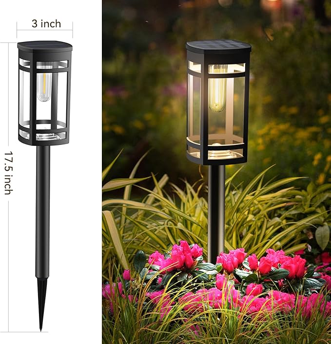 EXCMARK 12 Pack Solar Lights Outdoor Waterproof - Image 2