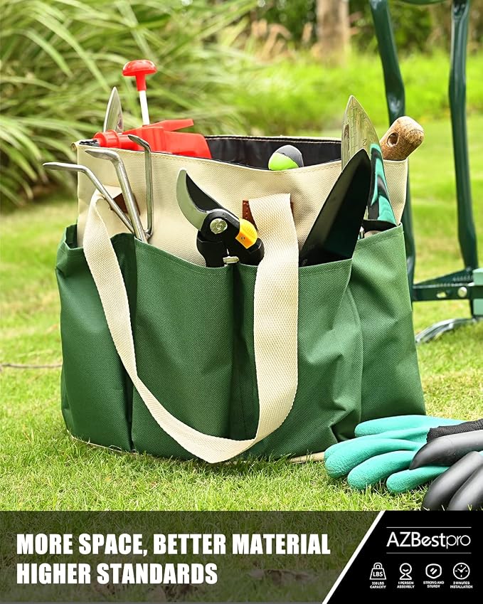 Garden Stool and Kneeler, Foldable Gardening Bench - Image 3
