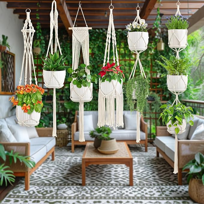 Macrame Plant Hangers - Image 3
