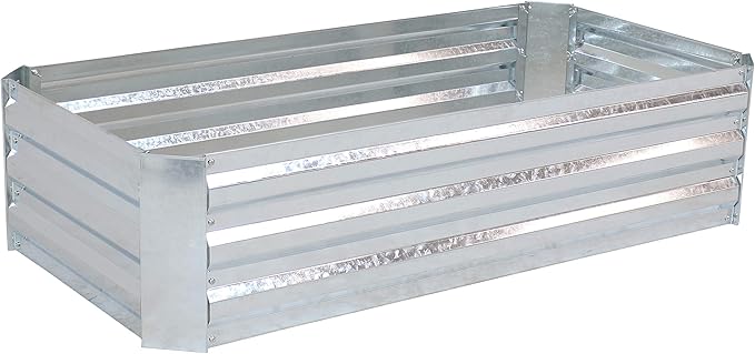 Sunnydaze 11.75" H Raised Metal Garden Bed - Image 10