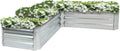 Sunnydaze 11.75" H Raised Metal Garden Bed by SunnydazeDecor