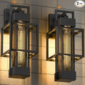 2 Pack Dusk to Dawn Outdoor Exterior Lighting Fixtures Wall Mount, Dimmable by Unknown