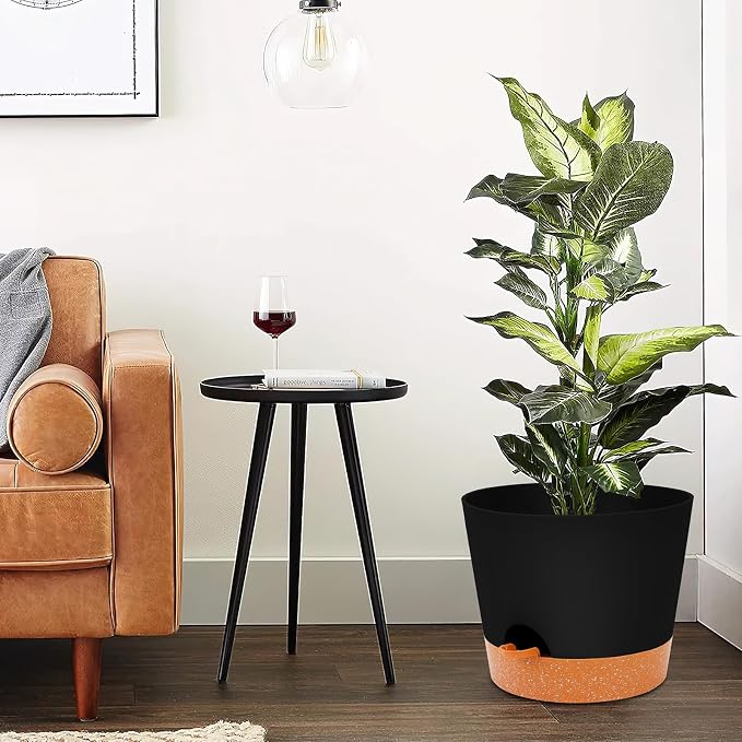 GARDIFE 12 inch Plant Pots, Self Watering Pots, Large Plastic Flower pots - Image 6