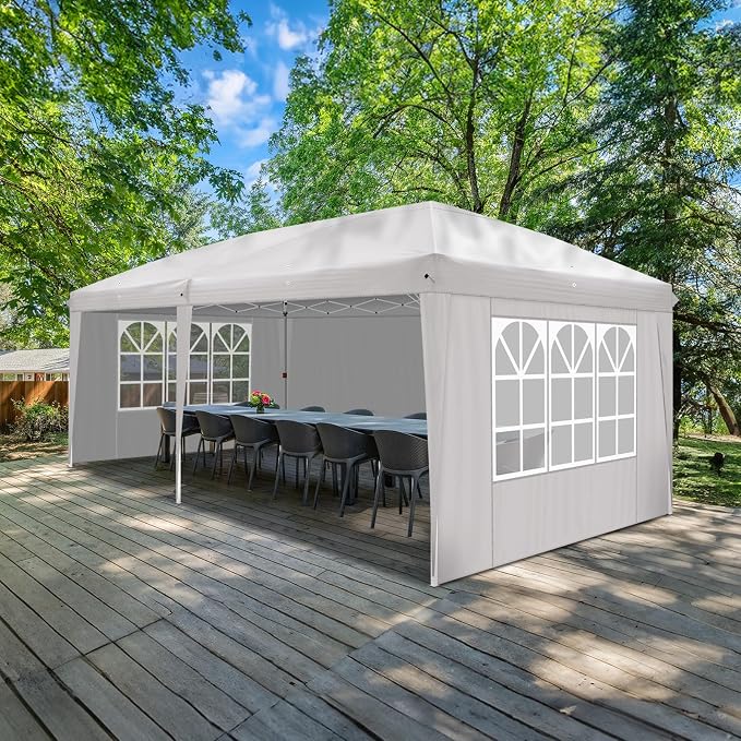 Outvita 10x20ft Pop Up Canopy Tent, Outdoor Instant Shelter Folding Canopy - Image 7
