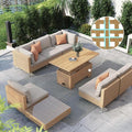 Grand patio 8-Piece Wicker Patio Furniture Set by GrandPatio
