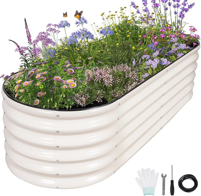 Galvanized Raised Garden Bed by Permade