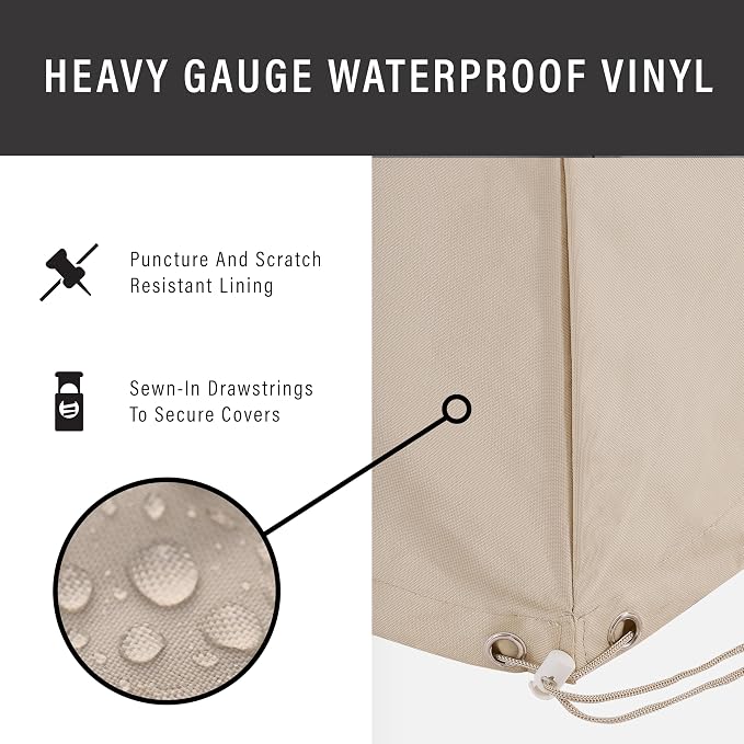 Crosley Furniture Patio Furniture Covers, Waterproof Outdoor Chair Cover - Image 7