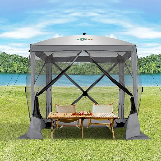 COBIZI 6x6 FT Pop up Gazebo Tent, Waterproof Instant Screen - Image 9