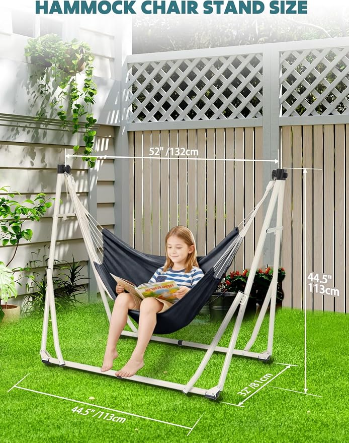 Anyoo 2 in 1 Hammock and Swinging Chair - Image 4
