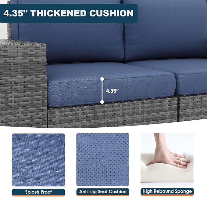 7 Piece Patio Furniture Set - Image 7