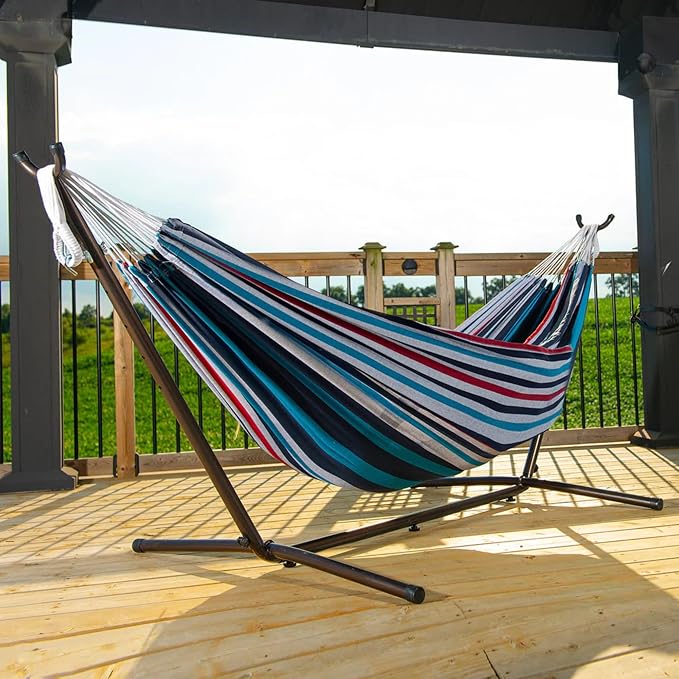 Vivere Double Cotton Hammock - Image 4