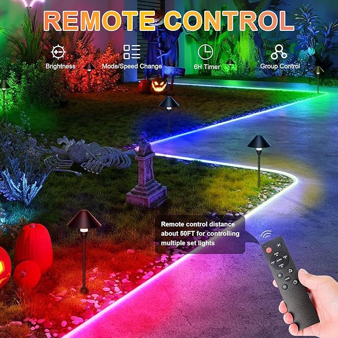 6 Pack Low Voltage Pathway Lights - Image 2