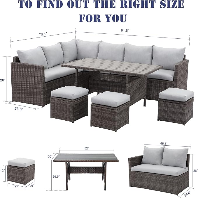 Wisteria Lane Patio Furniture Set - Image 7