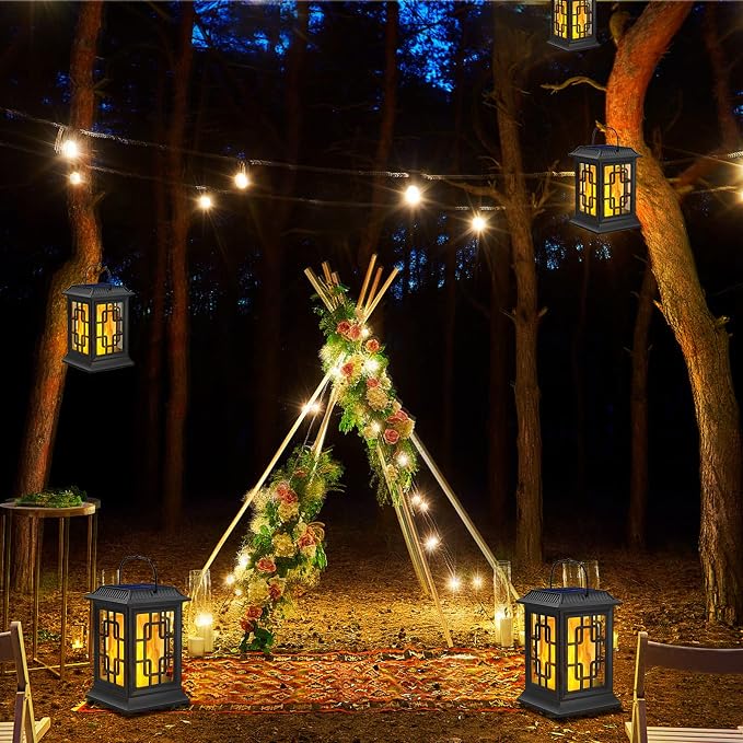 Solar Lanterns Outdoor Waterproof, Hanging Solar Lights - Image 7