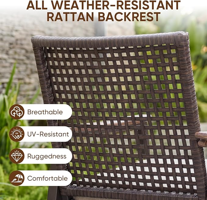 NATURAL EXPRESSIONS 7 Piece Patio Dining Set - Image 3