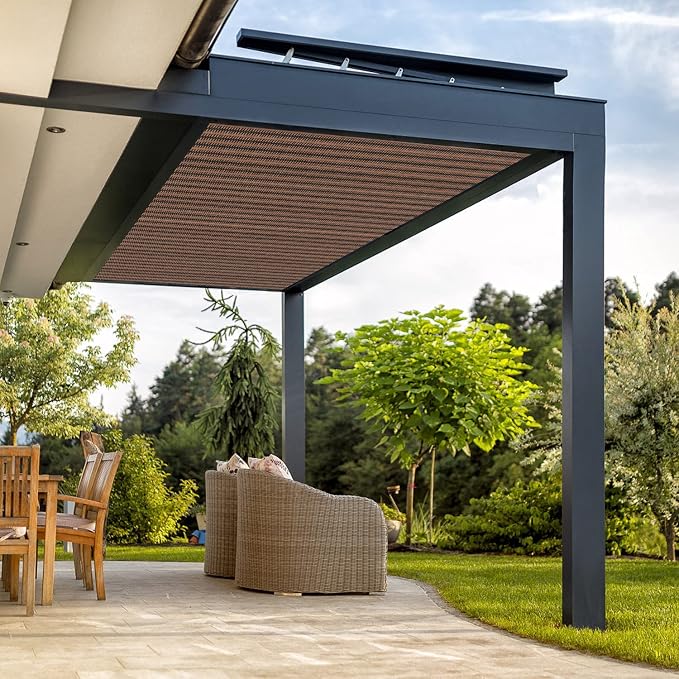 VICLLAX 90% Shade Fabric Sun Shade Cloth Privacy Screen - Image 6