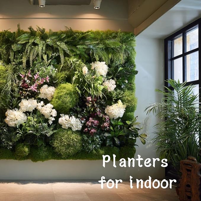36 Pockets Living Wall Planter Indoor, Self Watering Wall Hanging Planters - Image 4