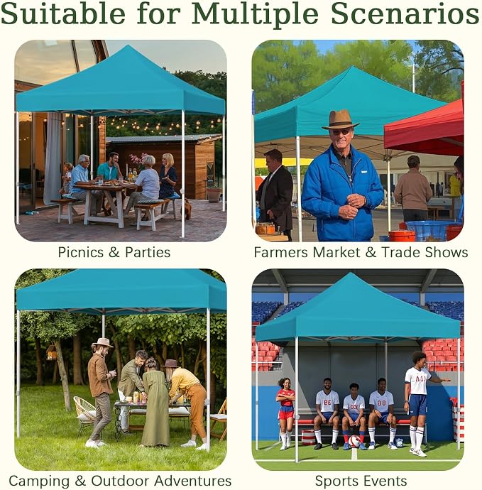 10x10 Canopy Replacement Top Cover - Image 6