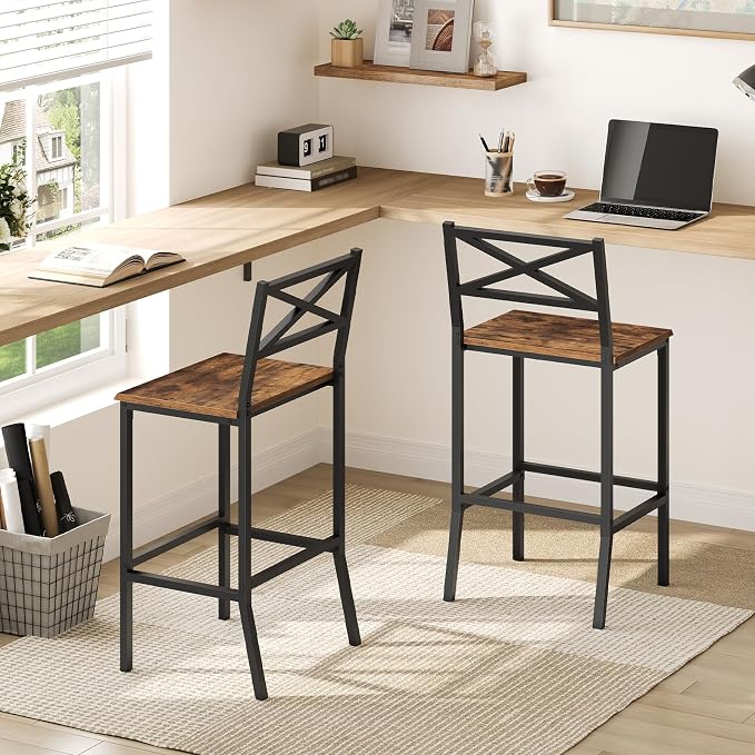 Bar Stools, Kitchen Breakfast Bar Chairs, - Image 6