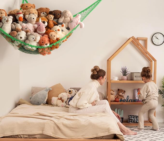 Stuffed Animal Storage Hammock Net Corner - Image 3