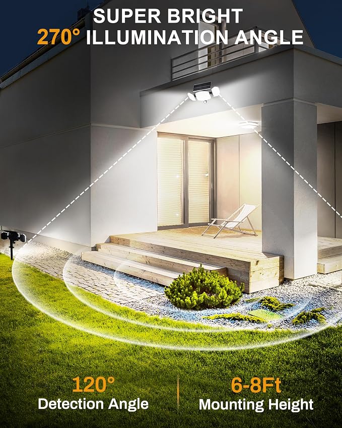 Solar Motion Lights Outdoor - Image 8