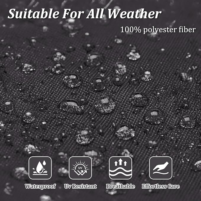 14 Pcs Outdoor Cushion Slipcovers Outdoor Patio Cushion Covers Replacement - Image 6