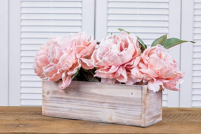 Wooden Planter Box, Table Centerpiece - Image 5