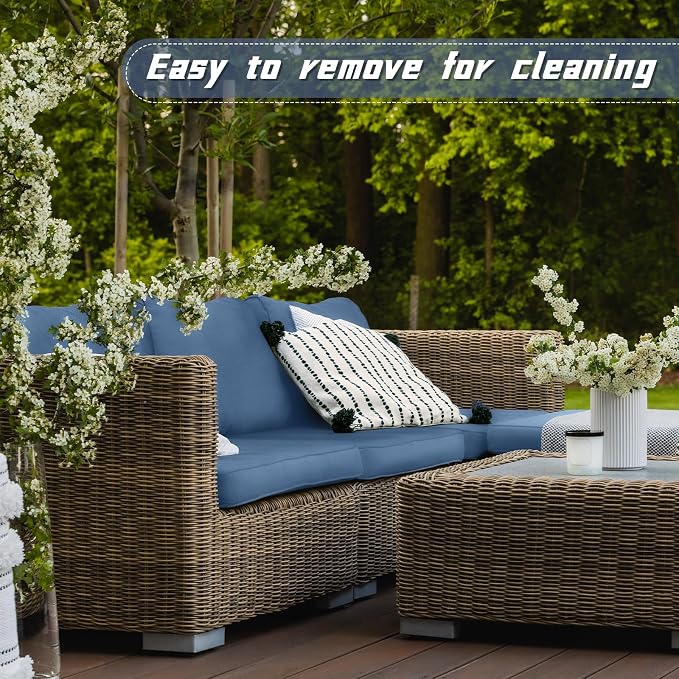 Patelai 11 Pcs Waterproof Patio Cushion Covers - Image 7