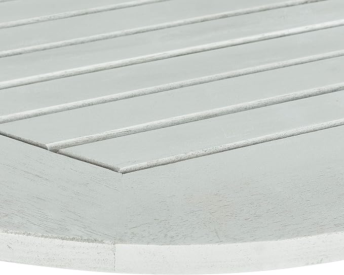 SAFAVIEH Outdoor Patio Furniture Collection – Owens Grey Wash Balcony Hanging - Image 9