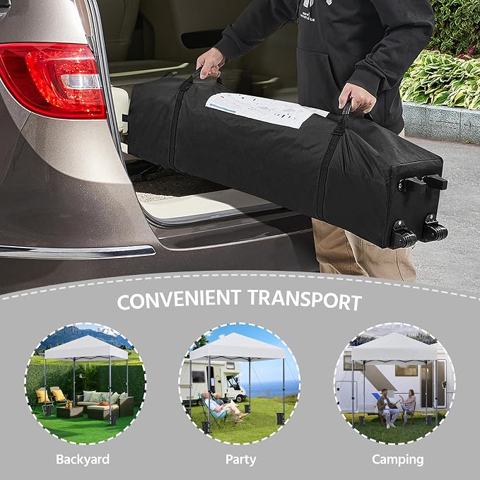 Yaheetech 6.6×6.6 Pop Up Canopy Easy Set-up Tent, Portable Outdoor Canopy - Image 8