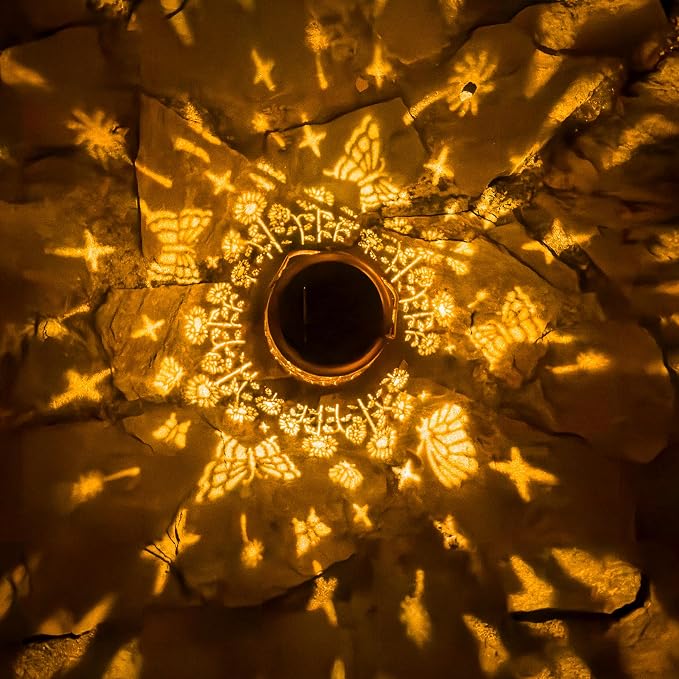 Butterfly Solar Lantern Lights, Outdoor Lanterns Garden Decor, Hanging Solar - Image 8