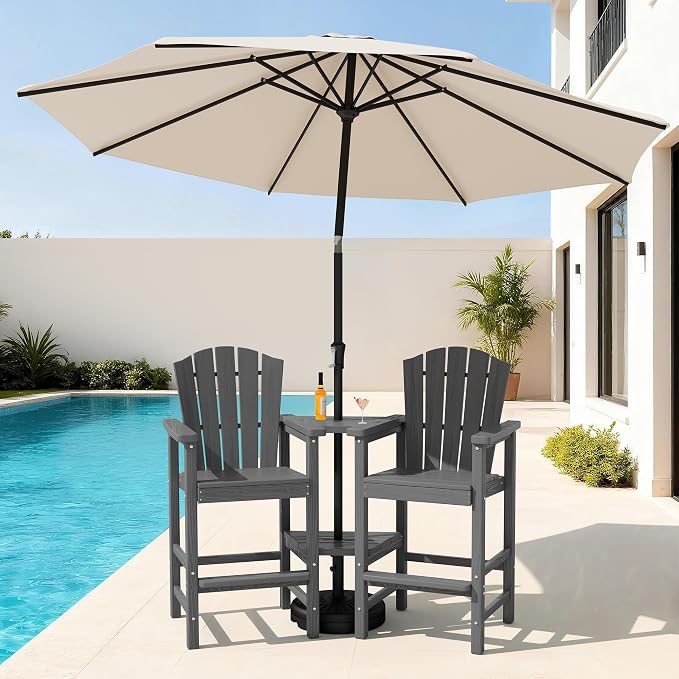 KINGYES Tall Adirondack Chair Set of 2 by KINGYES