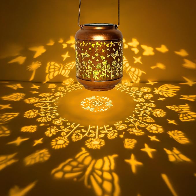 Solar Lanterns Outdoor Waterproof, Butterfly Gifts - Image 2