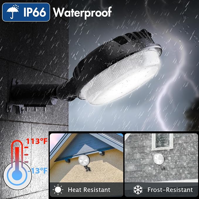 LED Barn Light, 150W 20000LM Dusk to Dawn Outdoor Lighting - Image 5