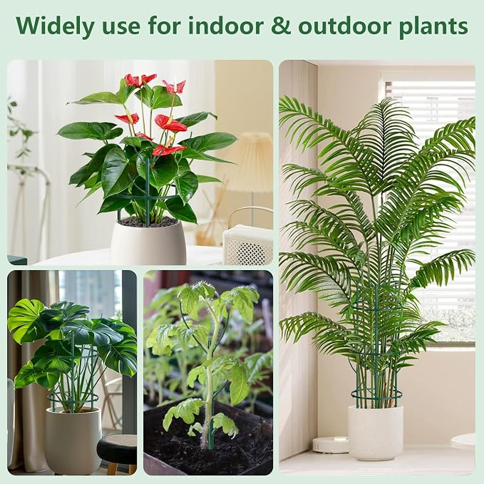 12 Pack Plant Support Stake Half Round Plant Support - Image 7