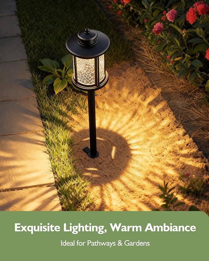 LITFIT Low Voltage Landscape Lighting, 12V 3.4W 155LM 3000K Outdoor Path Lights - Image 2