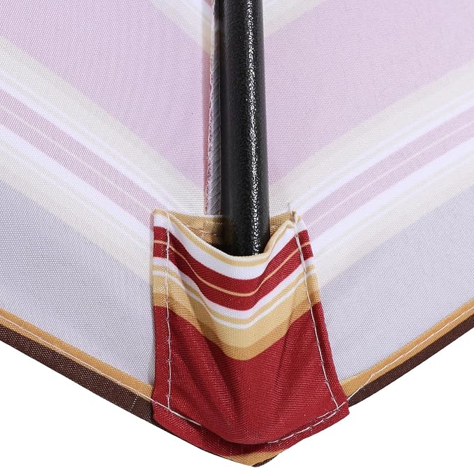 MASTERCANOPY Patio Umbrella 9ft Replacement Canopy - Image 4