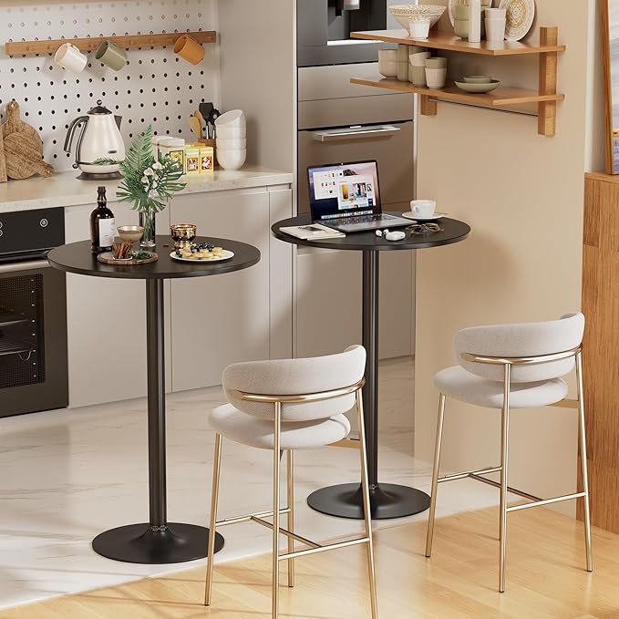 Shahoo Round Bar Table, Cocktail Table - Image 2
