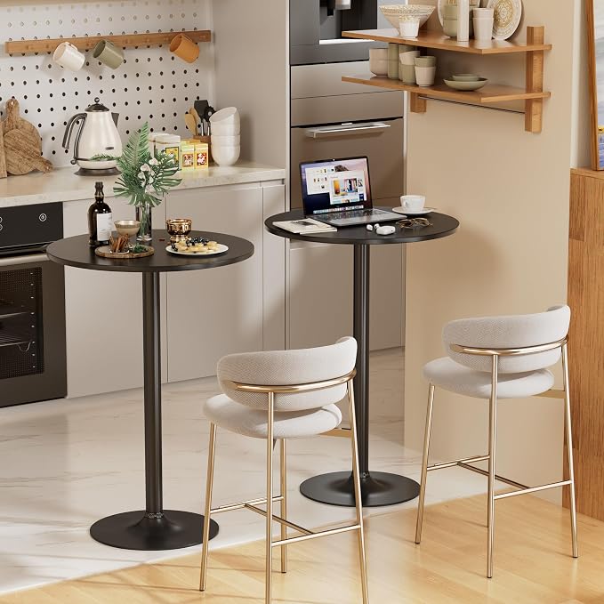 Shahoo Round Bar Table, Cocktail Tables - Image 2