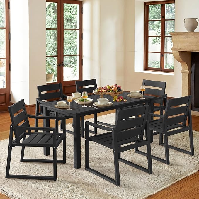 Patio Table and Chairs Set, HDPS 5-Piece Outdoor Dining Set, Patio Furniture - Image 5