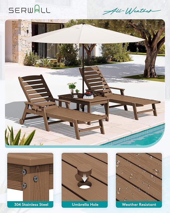 SERWALL Outdoor Coffee Table - Image 5