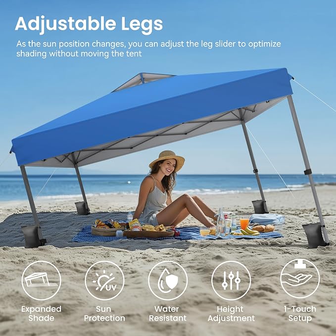 PHI VILLA 10x10 Pop Up Canopy Tent - Image 9
