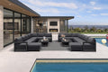 PURPLE LEAF Patio Furniture Set U-Shaped Outdoor Couch by Unknown