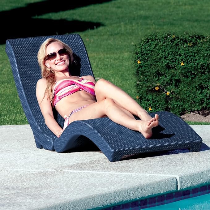 Pool Mate Luxury Swimming Pool Patio Chaise Lounge Chair - Image 2