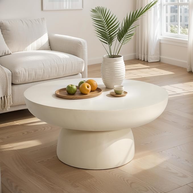 Christopher Knight Home Patsy Modern Lightweight Concrete Coffee Table - Image 4