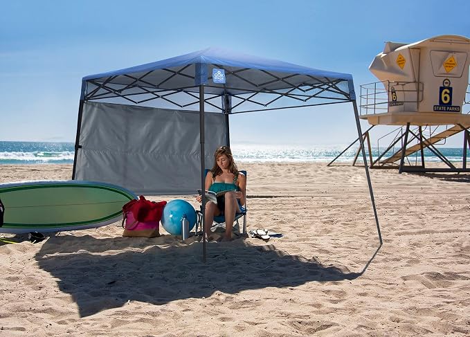 Quik Shade Go Hybrid 6' x 6' Sun Protection Pop-Up Compact and Lightweight 7' x - Image 2